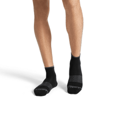 Men's Merino Wool Blend Quarter Socks