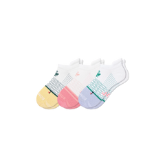 Women's Golf Ankle Sock 3-Pack