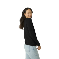 Women's Merino Wool Blend Crew Neck Long Sleeve T-Shirt