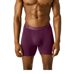 Men's Soft Flex Boxer Brief 6" 6-Pack