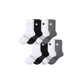 Women's All Sport Half Calf Sock 8-Pack