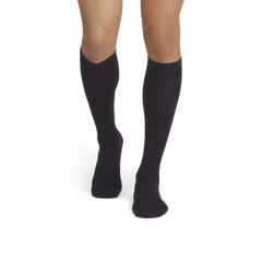 Men's Merino Wool Blend Everyday Compression Knee High Socks (15-20mmHg)