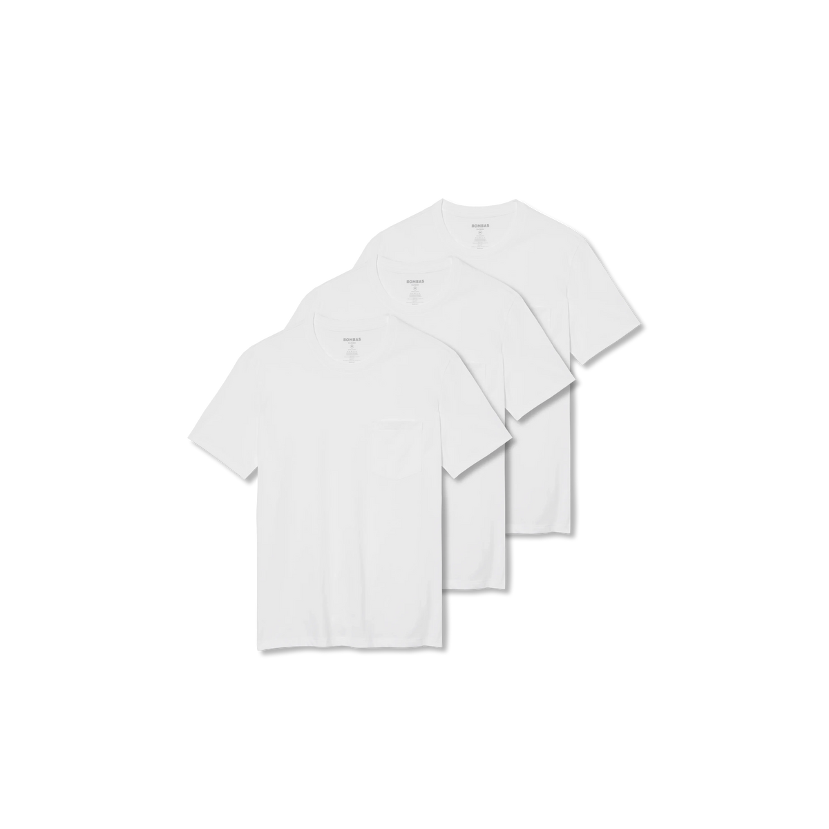 Men's Pima Cotton Pocket Crew Neck T-Shirt 3-Pack