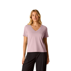 Women's Pima Cotton V-Neck T-Shirt 3-Pack