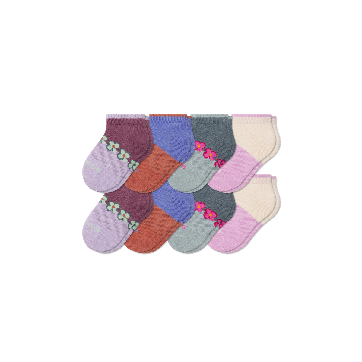 Toddler Lightweight Ankle Sock 8-Pack