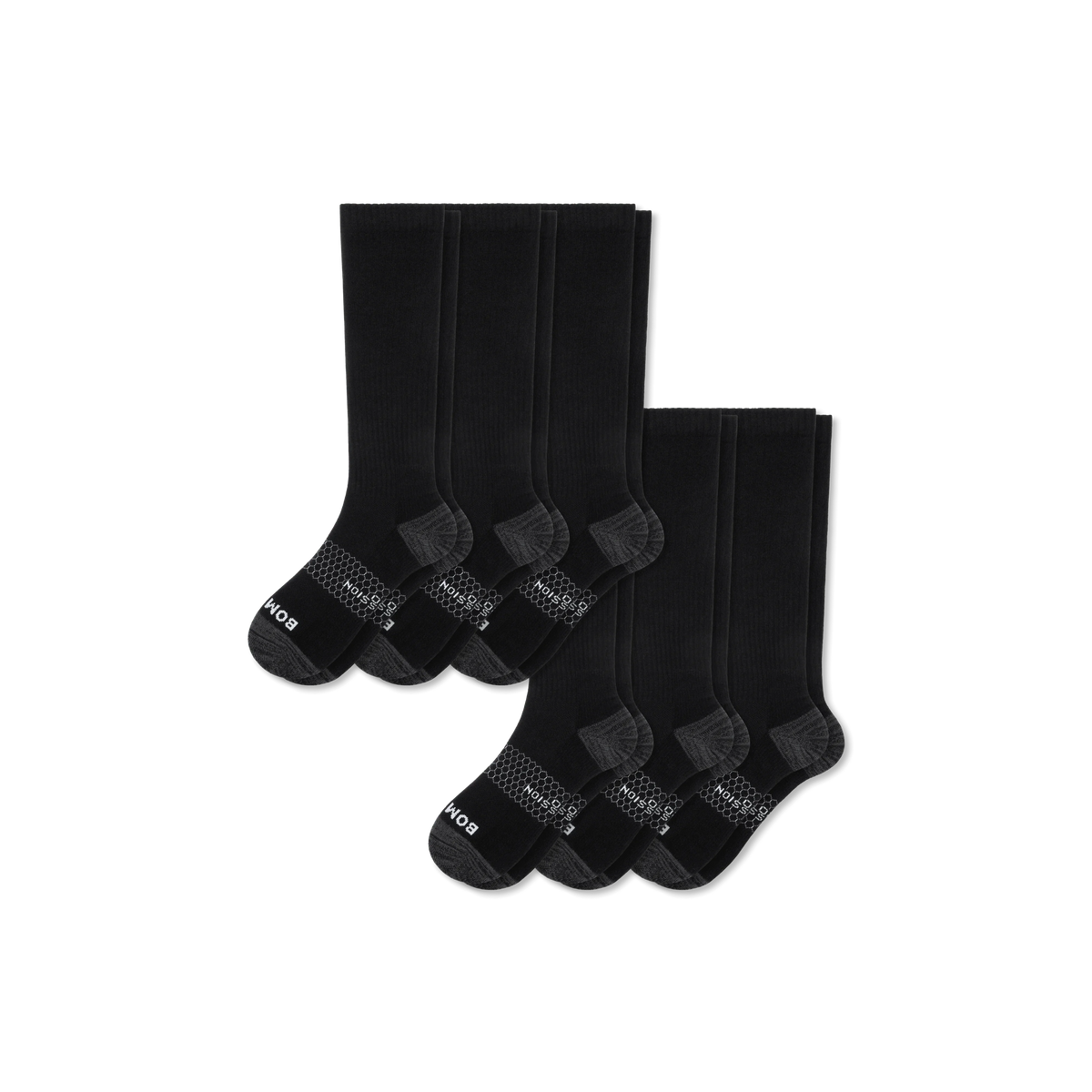 Men's Everyday Compression Knee High Sock 6-Pack (15-20mmHg)