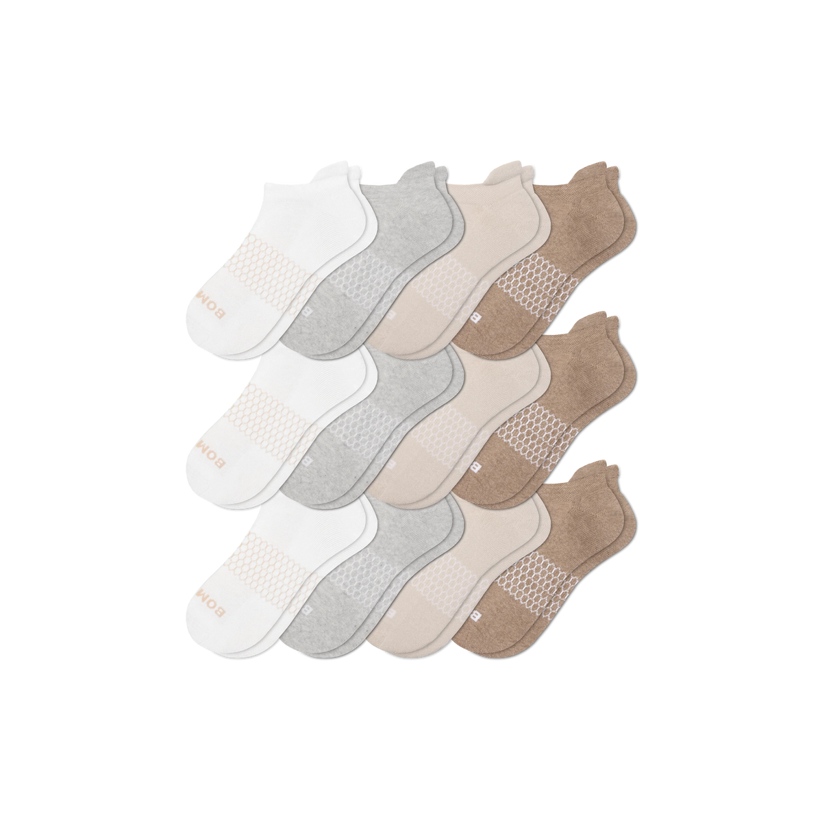 Women's Solids Ankle Sock 12-Pack