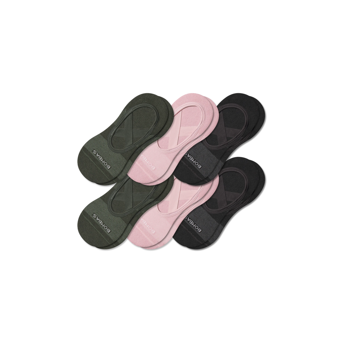 Women's Studio Gripper Ballet No Show Sock 6-Pack