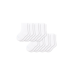 Junior Lightweight Calf Sock 8-Pack