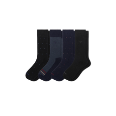 Men's Dress Calf Sock 4-Pack