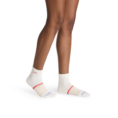 Women's Beach Day Embroidered Quarter Sock 4-Pack