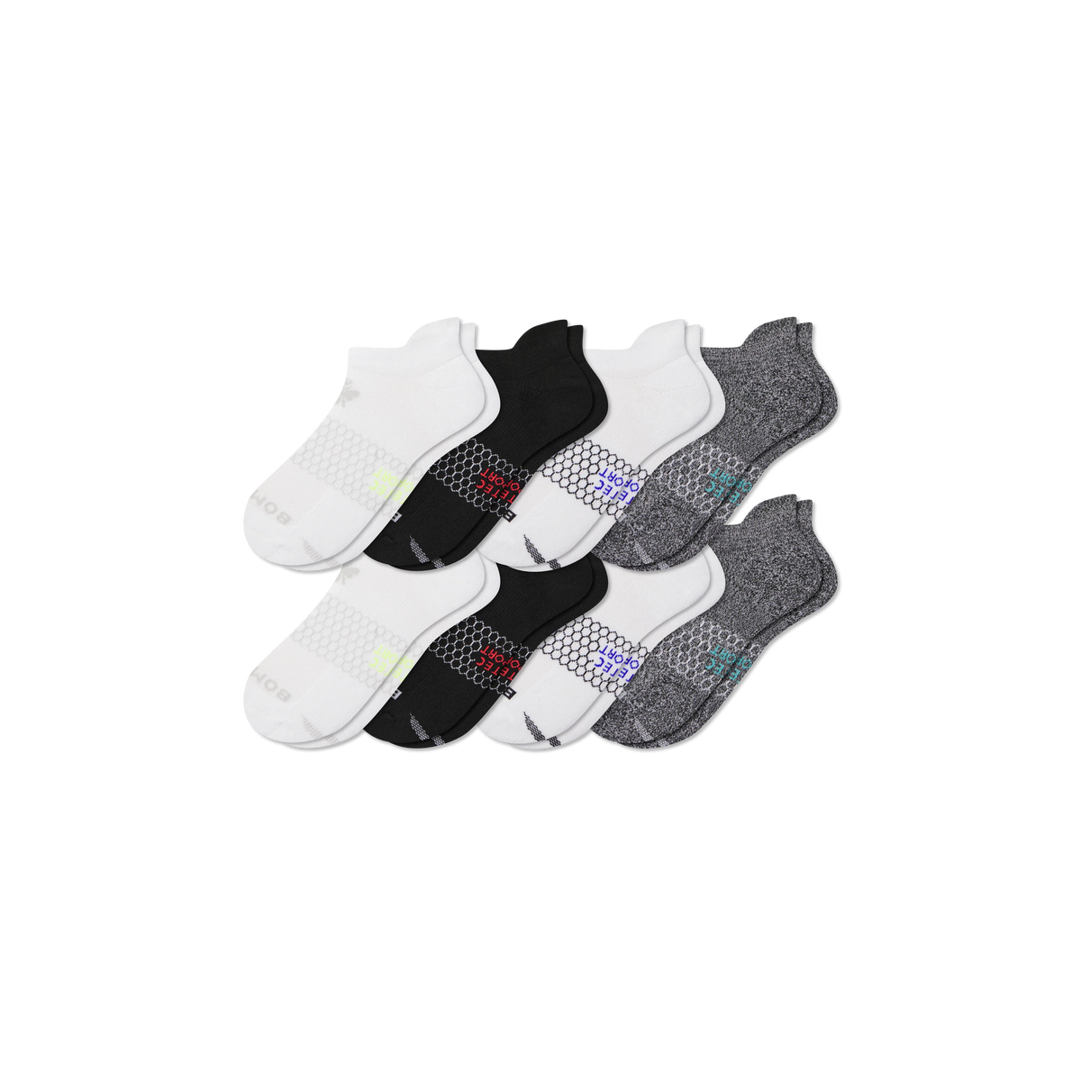 Women's All Sport Ankle Sock 8-Pack