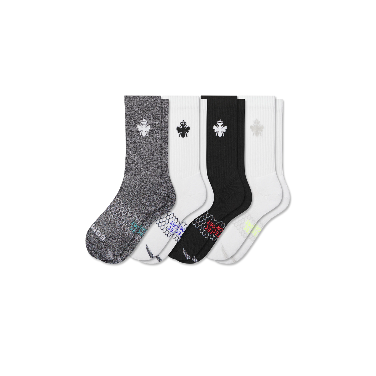 Youth All Sport Calf Sock 4-Pack