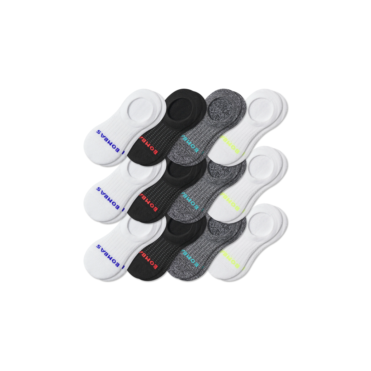 Men's All Sport Cushioned No Show Sock 12-Pack